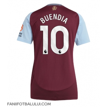 Aston Villa Emiliano Buendia #10 Tricou Fotbal Replică 2024-25 Femei Acasa